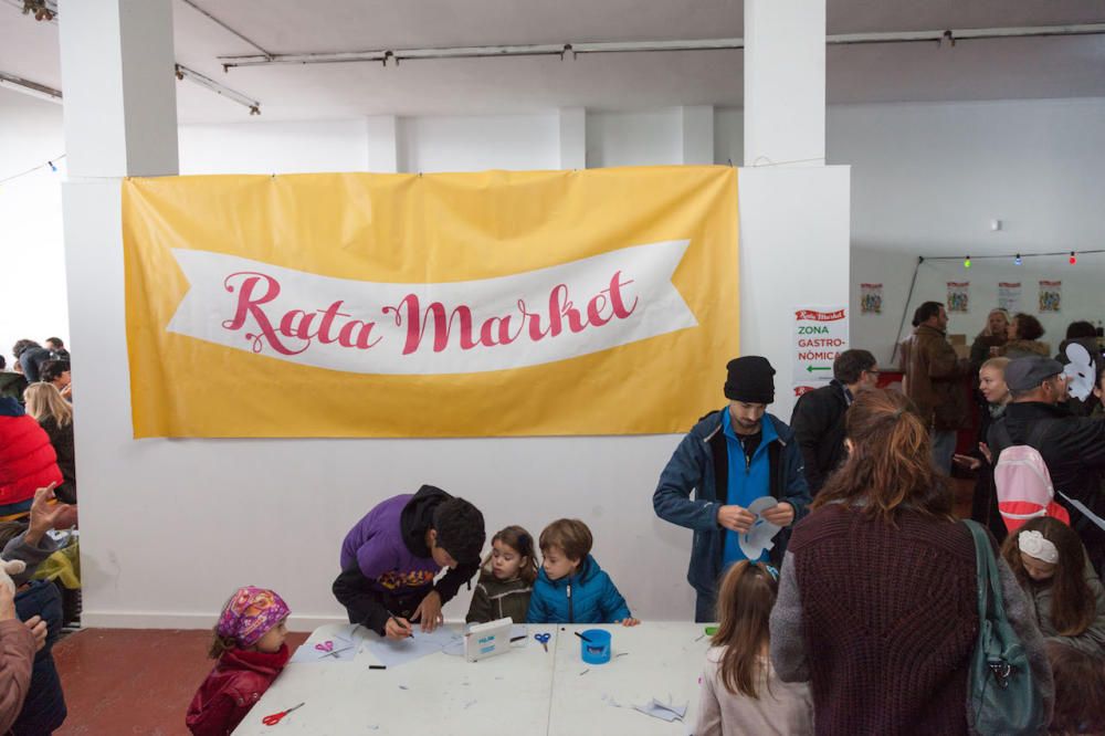 Kunst, Design und Unterhaltung bot der Rata Market am Samstag (9.12.) in der früheren Feuerwache im Gewerbegebiet Son Castelló in Palma de Mallorca. Programm ist auch am Sonntag (10.12.).