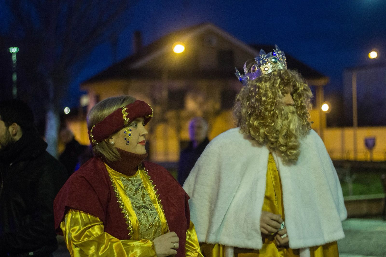 Los Reyes Magos visitan el barrio de Pinilla
