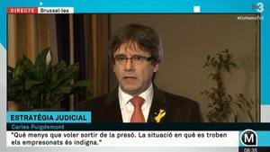 zentauroepp41133255 30 11 2017 carles puigdemont entrevistado en els matins de t171130084725