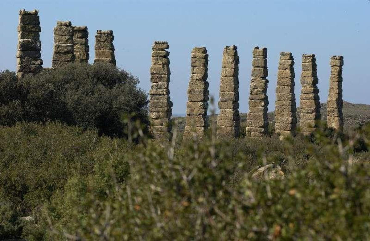 Yacimiento romano de Los Bañales.