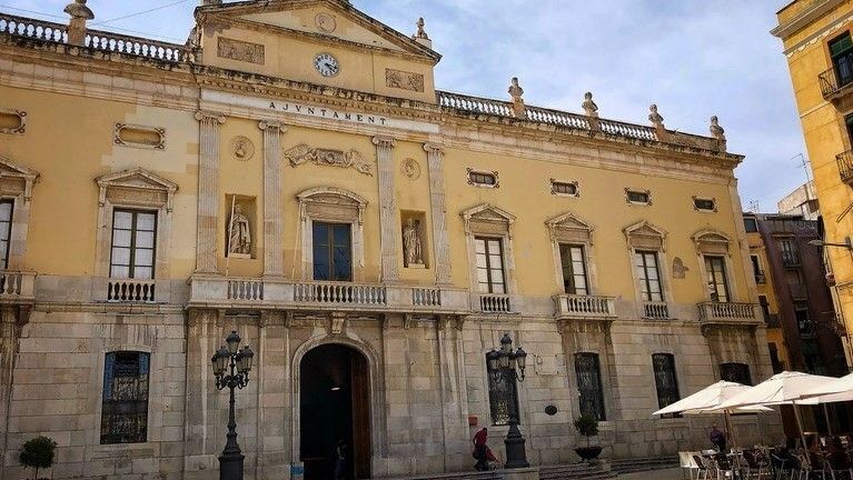 Fachada del Ayuntamiento de Tarragona