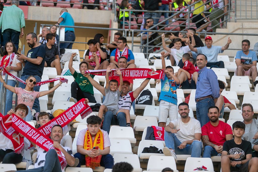 Real Murcia - Castellón, en imágenes