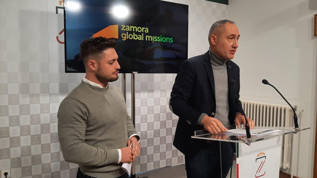 Sergio de Fuentes y Emilio Fernández explican el proyecto Zamora Global Missions