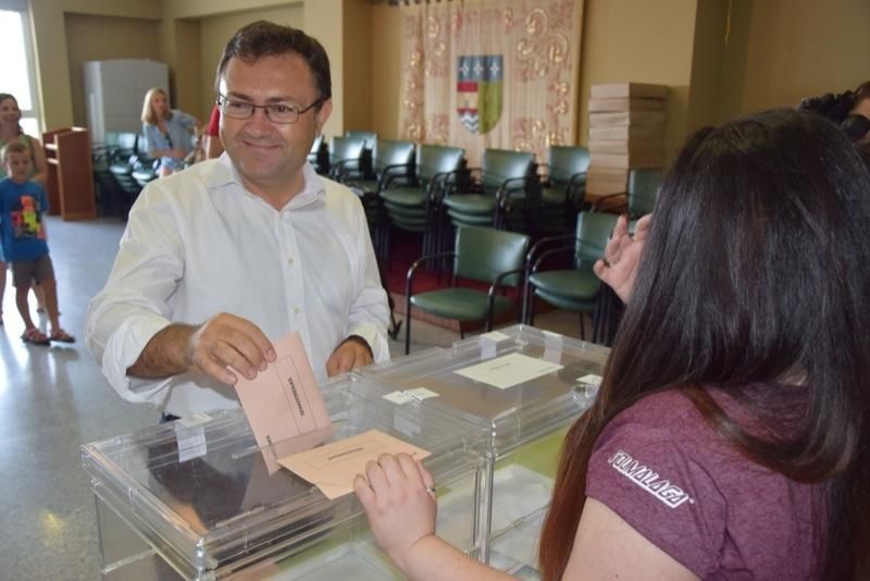 26J | Los políticos malagueños acuden a votar