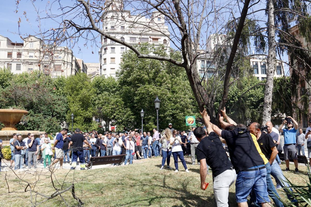 Tractorada en Lleida para pedir soluciones ante la sequía