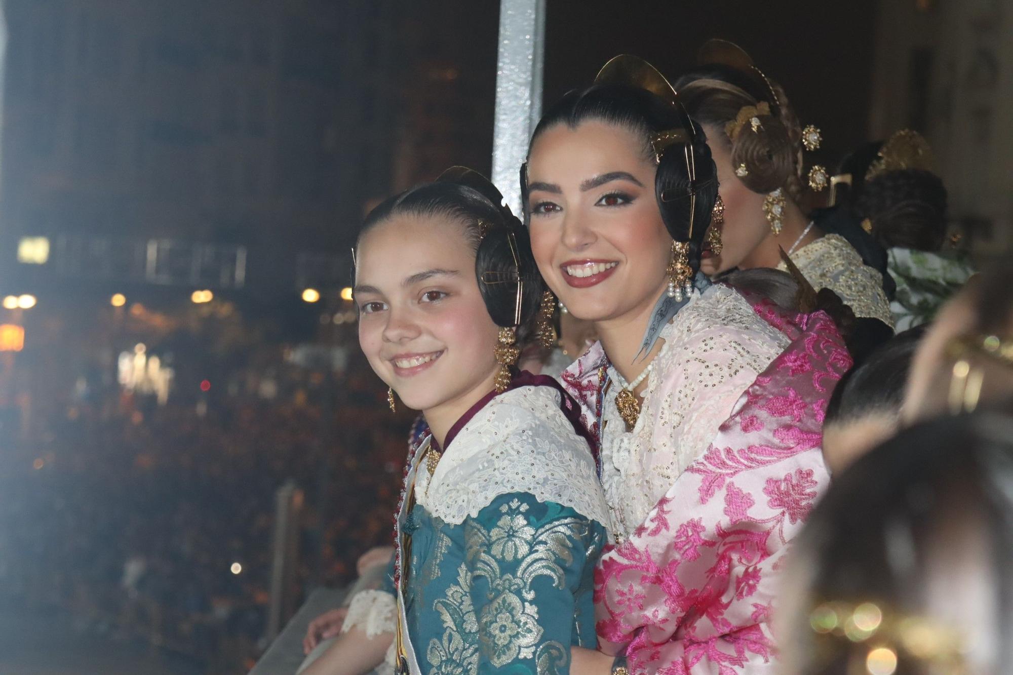 Así fue el castillo del 7 de marzo en la Plaza del Ayuntamiento