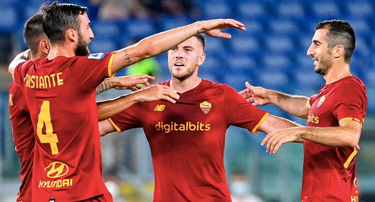 La Roma celebra un tanto