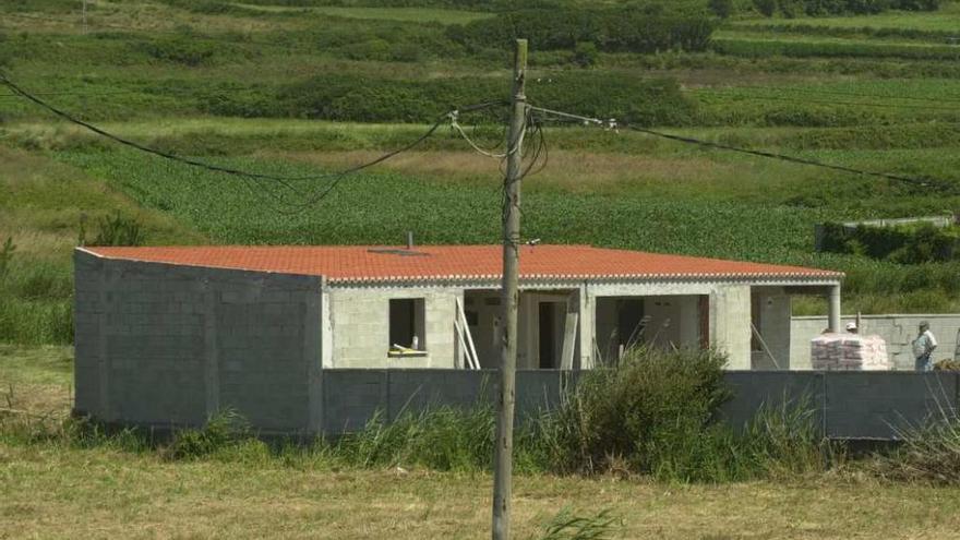 Imagen de un galpón en la localidad coruñesa de Arteixo.