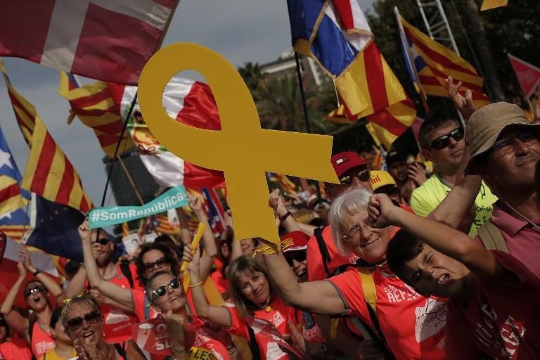 La Diada de Cataluña, en imágenes