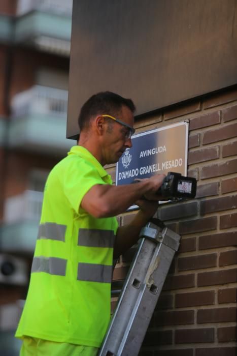 València cambia las placas de calles Franquistas