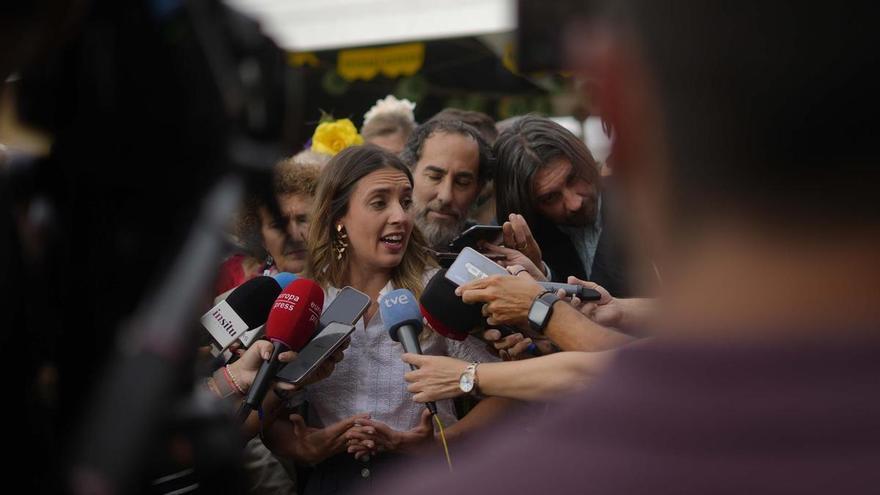 Irene Montero organiza un curso sobre el &#039;sí es sí&#039; para dar una charla en el cierre de campaña del 23J