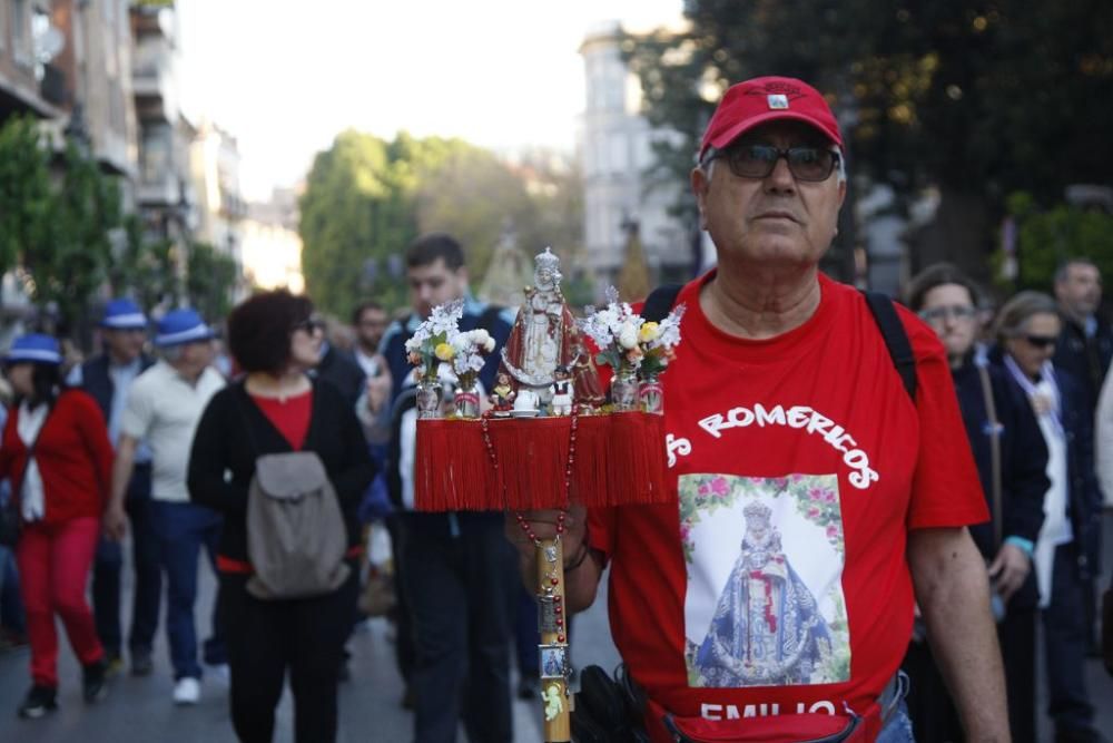 La Virgen de la Fuensanta vuelve a su santuario