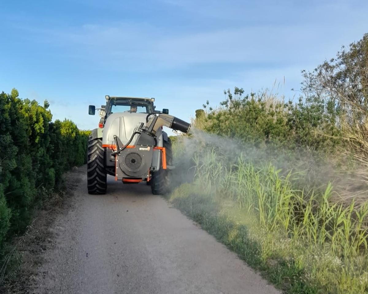 Fumigaciones en Cullera con la nueva maquinaria.