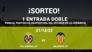Villarreal-Valencia: Mediterráneo sortea 1 entrada doble para la reapertura del Estadio de la Cerámica