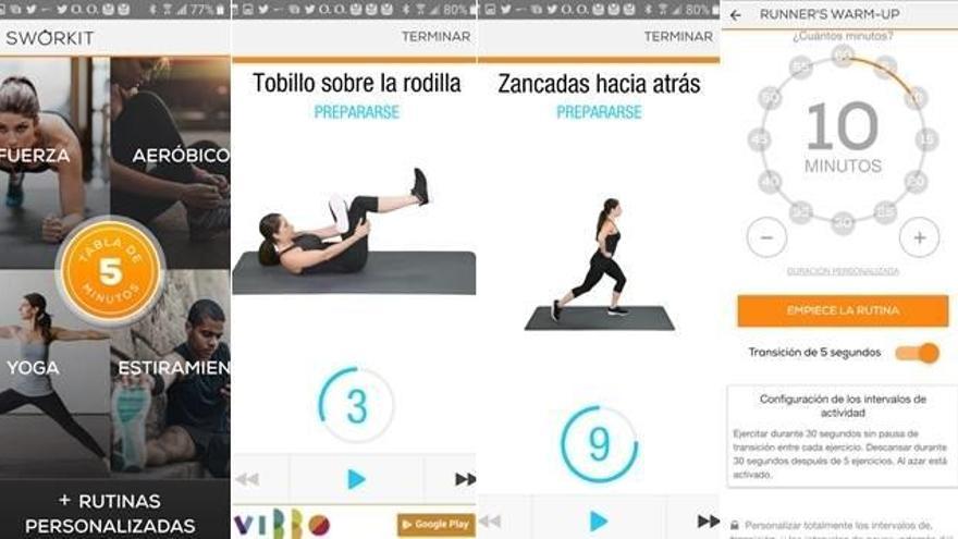 Apps para evitar lesiones