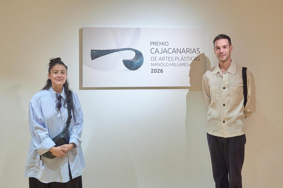 Estefanía Batista y Darío Machín, finalistas Premio Artes Plásticas CajaCanarias 2026