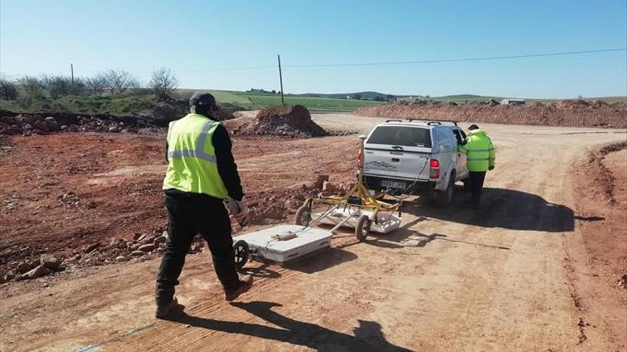 Medición con georradar de las grutas de la ronda