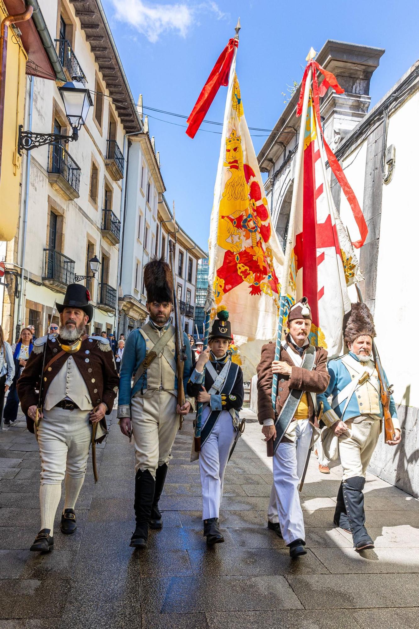 En imágenes | Recreación que conmemora la declaración asturiana de guerra a Napoleón