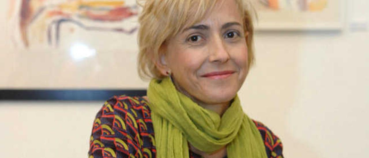 Inés Pacheco, en el Club LA PROVINCIA.