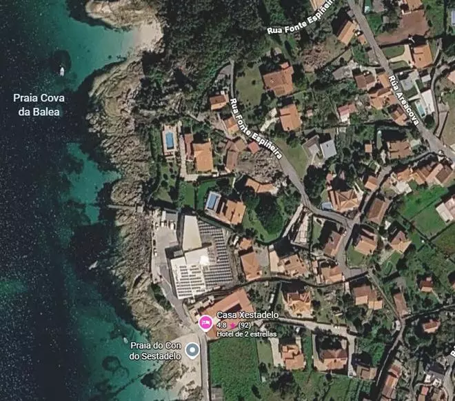 O Morrazo, pese a sus casi cien playas, supera las 1.200 piscinas privadas