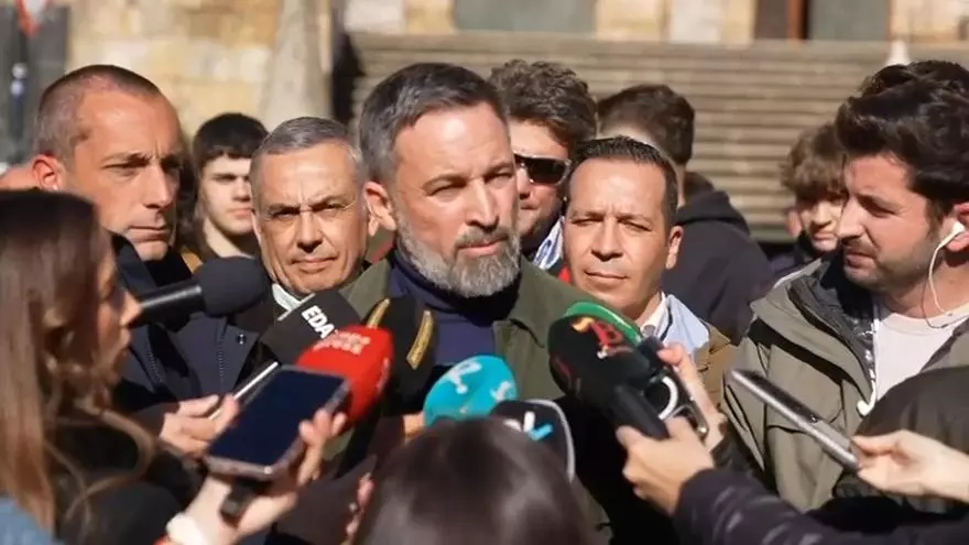 Abascal habla desde Guadalupe sobre la moción de censura y el PP