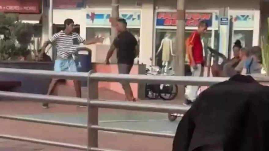 Pelea con un destornillador en el paseo de Las Canteras, en Las Palmas de Gran Canaria