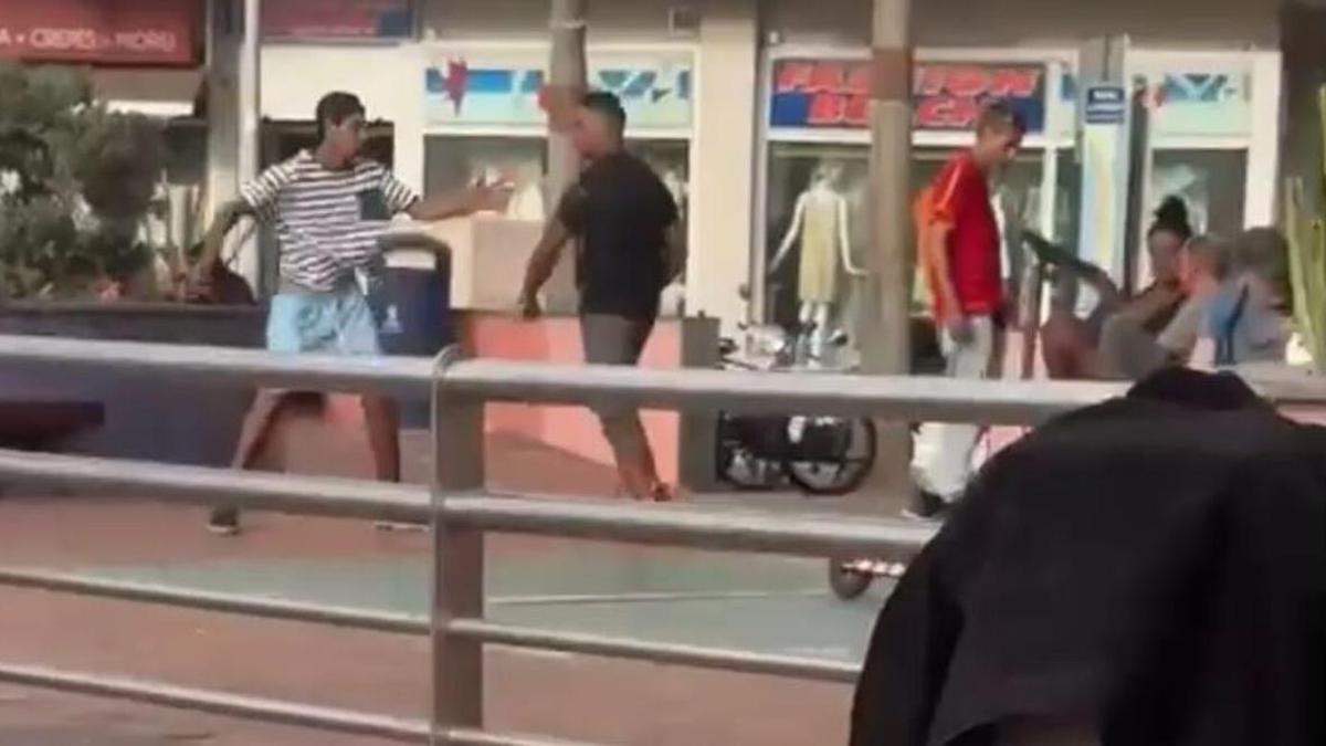 Pelea con un destornillador en el paseo de Las Canteras, en Las Palmas de Gran Canaria