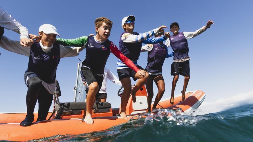 El Real Club Náutico de Palma gana el Team Racing en el Gran Día de la Vela-Bufete Frau