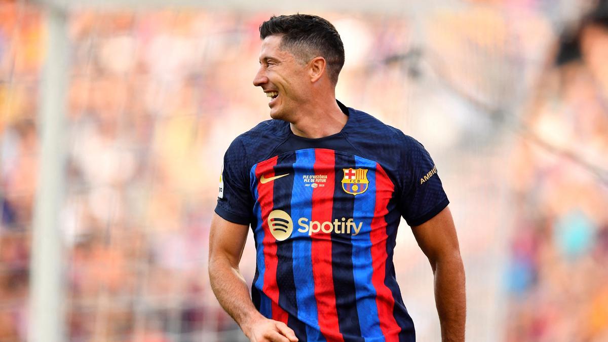 Robert Lewandowski, delantero del FC Barcelona
