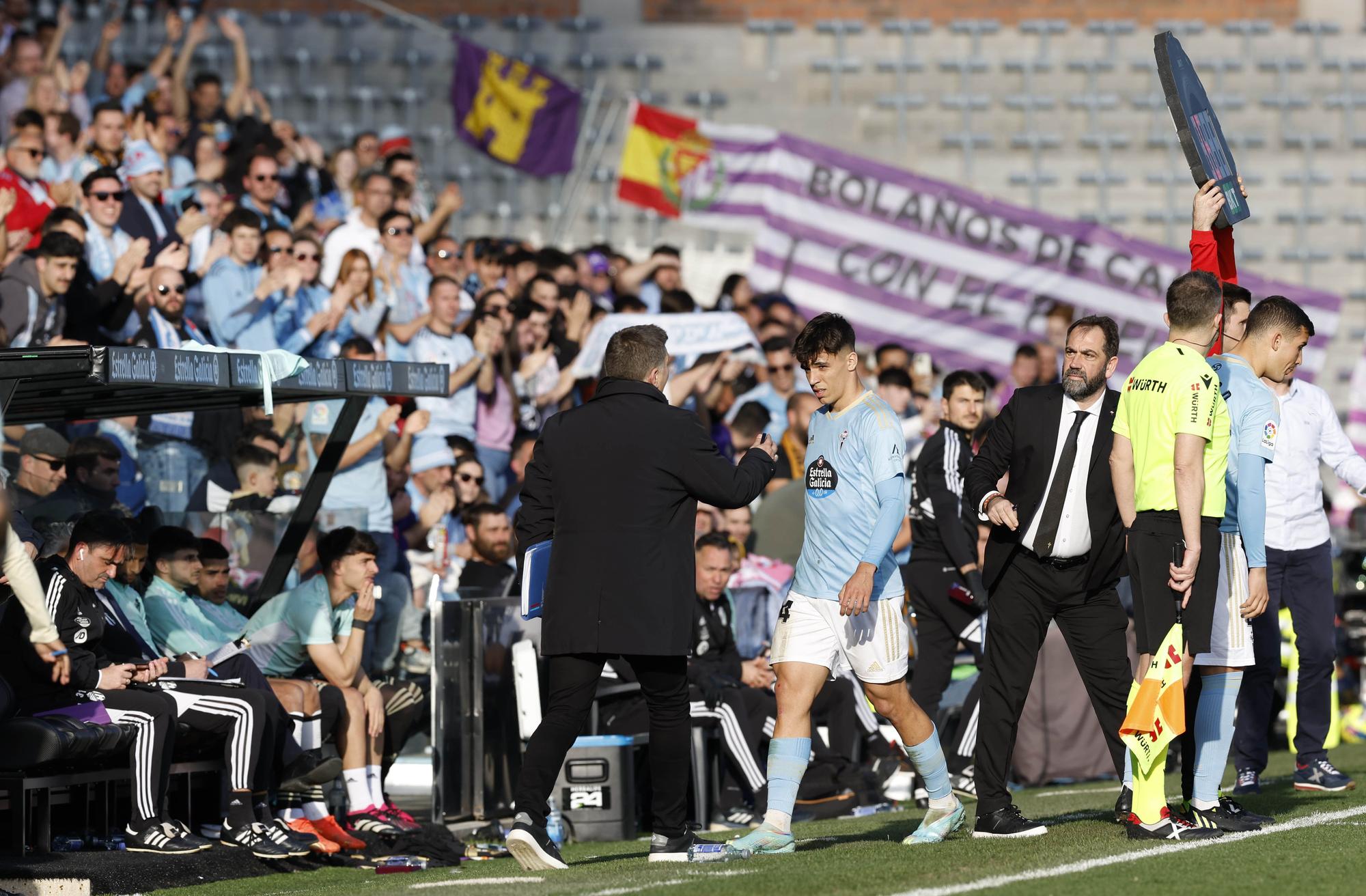 Las mejores imágenes del Celta-Valladolid (3-0)