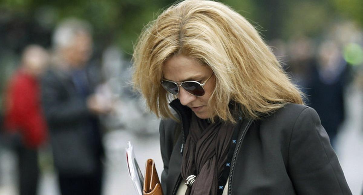 La infanta Cristina capcota. La infanta Cristina capcota.