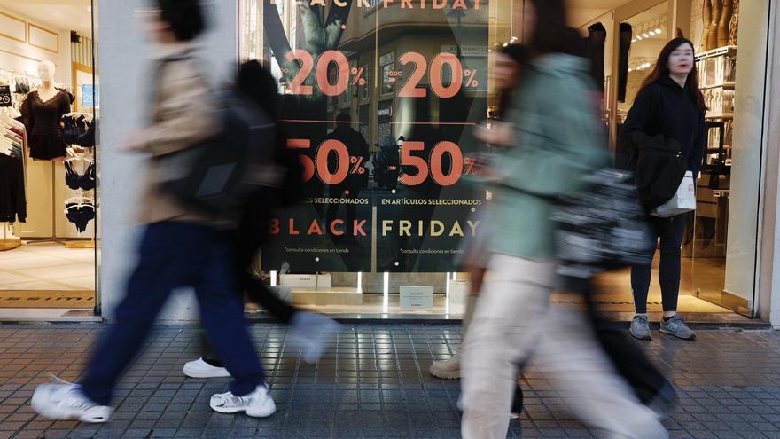 El Black Friday de València, en imágenes