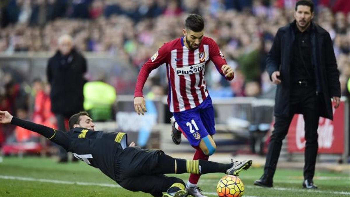 Simeone destacó este sábado el rol de Carrasco dentro del equipo colchonero