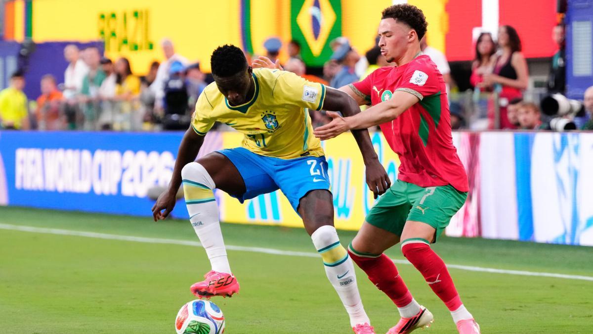Luiz Henrique, uno de los futbolistas que se postula como relevo de Raphinha