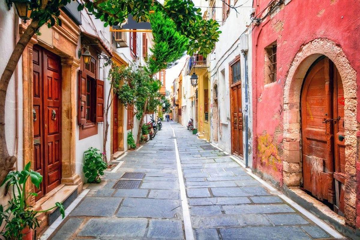 Calles de Rethymnon, en Creta