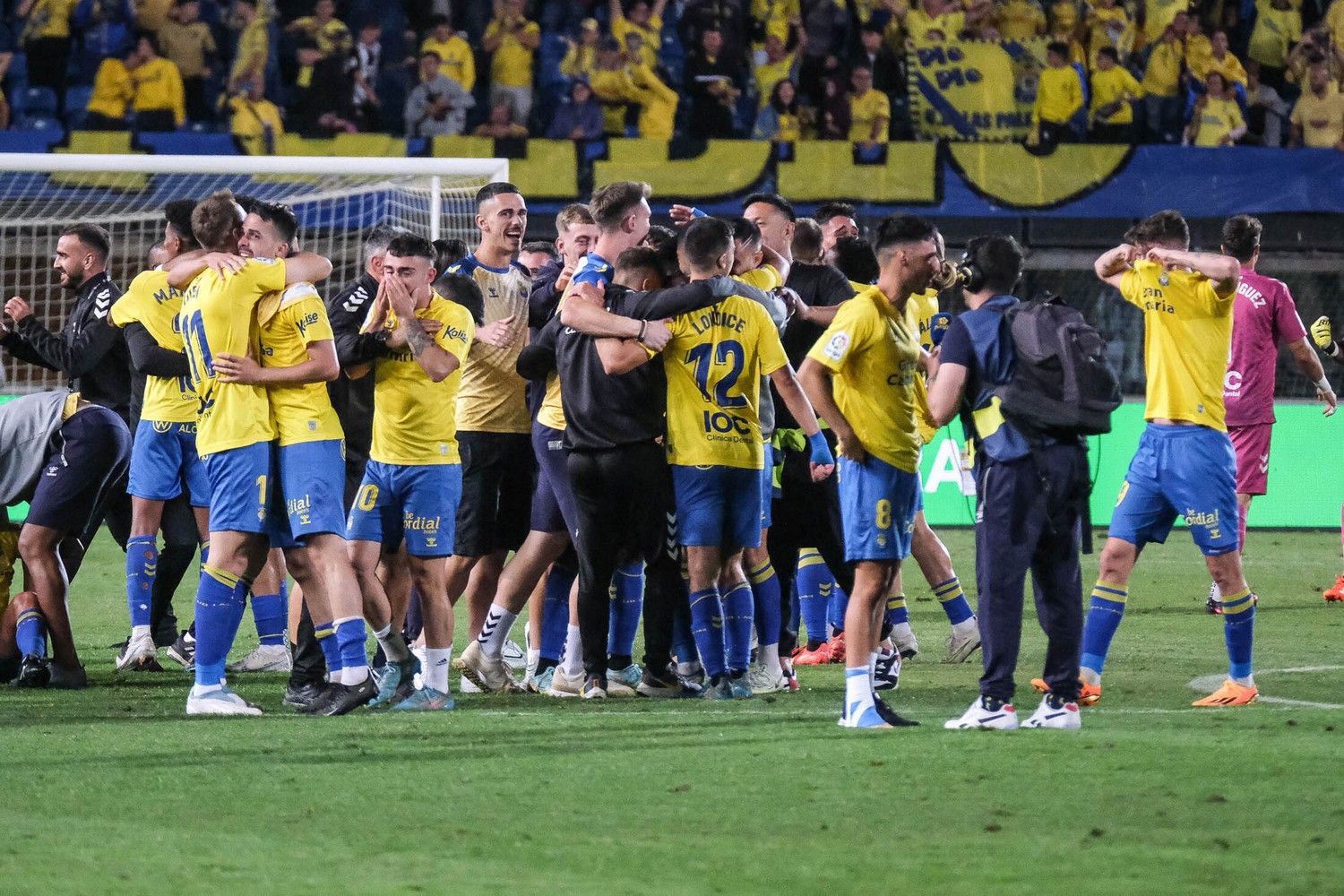 Ascenso de la UD Las Palmas, la celebración en el Estadio de Gran Canaria