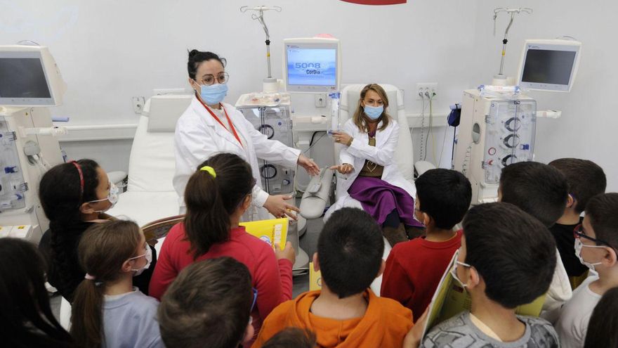Jornada de puertas abiertas en el centro dezano de la Fundación Renal Española.
