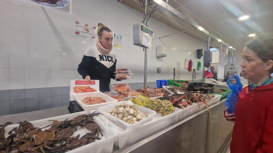 Día de compras en las plazas de abastos