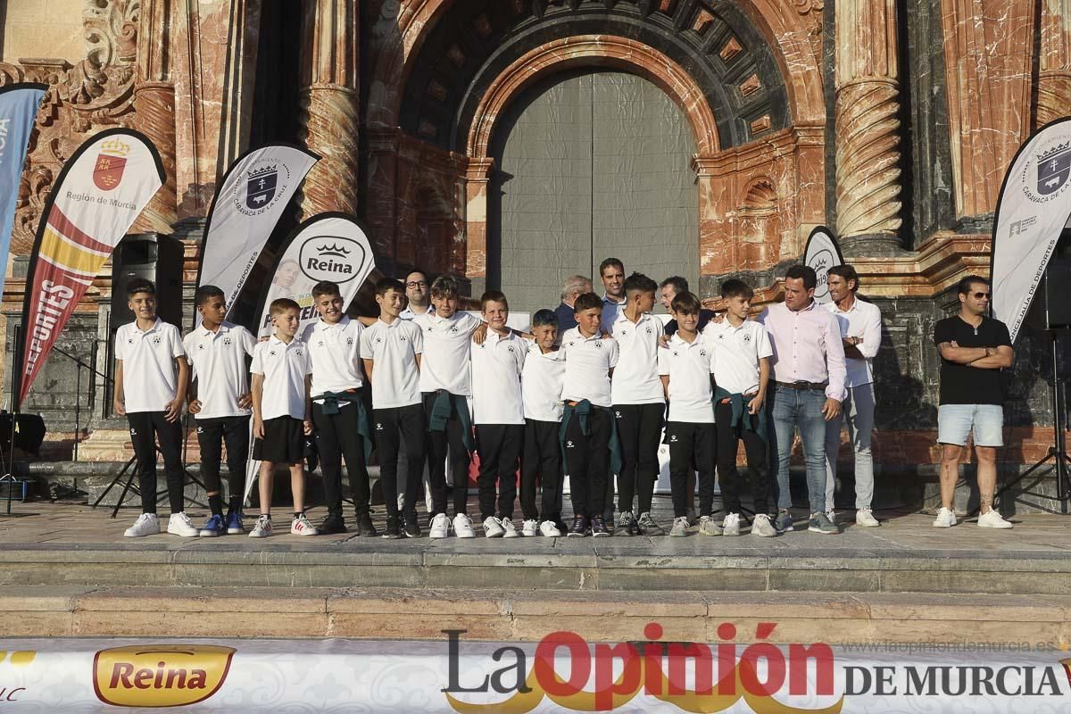 Recepción de la Tomir Cup en Caravaca