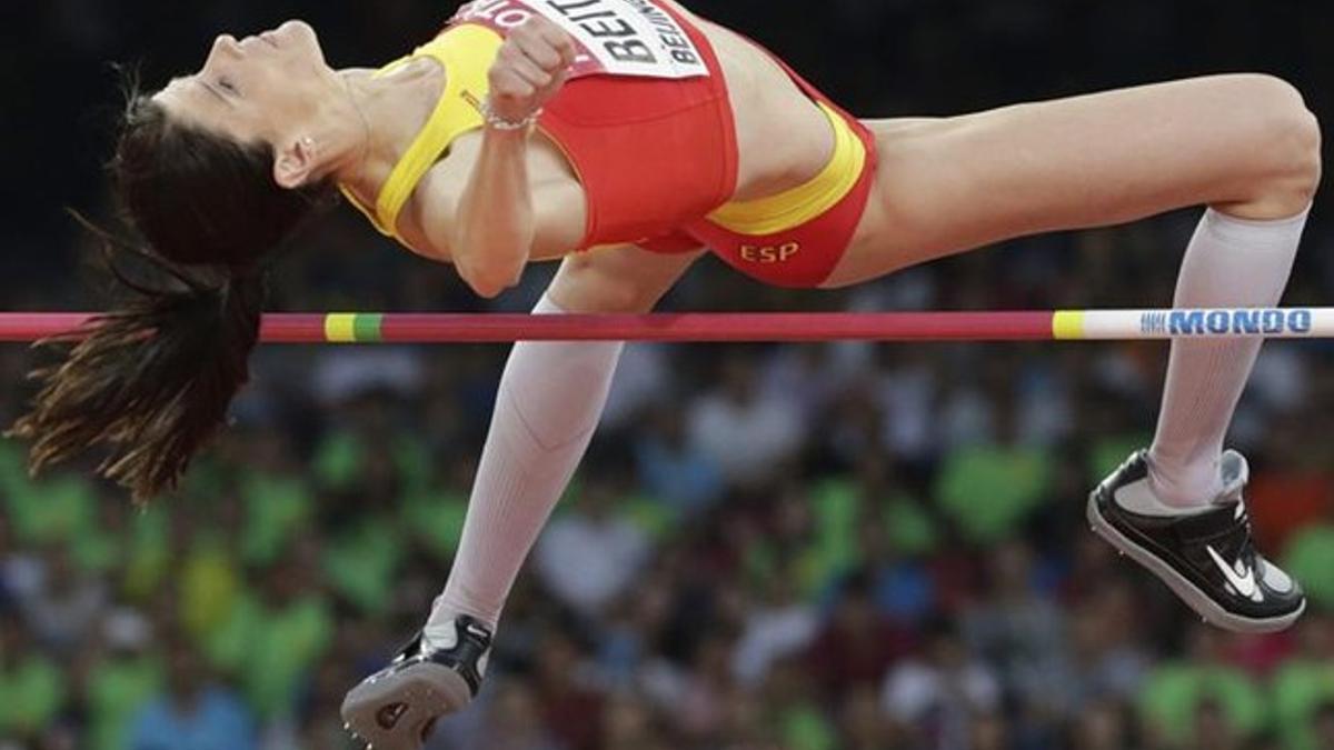 Beitia no quedó satisfecha de su actuación en el Mundial de Pekín