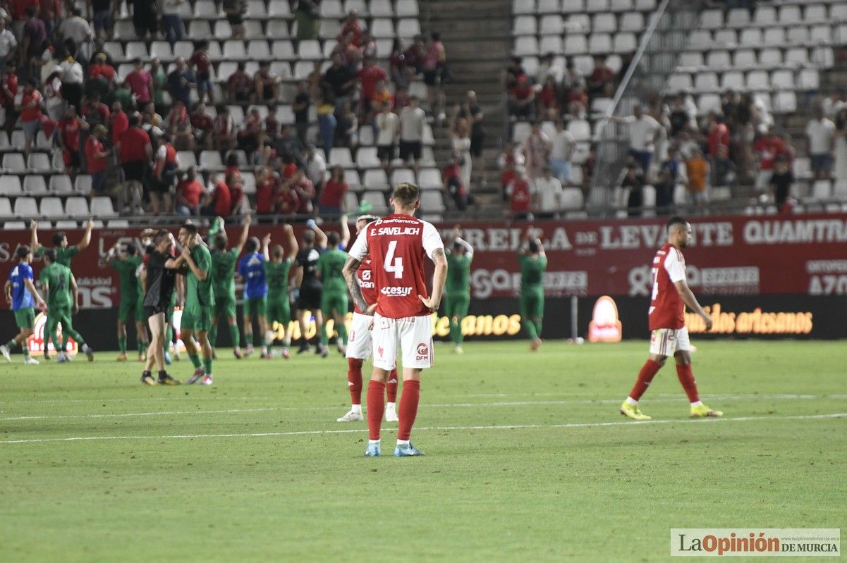 Así fue el encuentro del play off del Real Murcia y el Nástic en la lucha por el ascenso