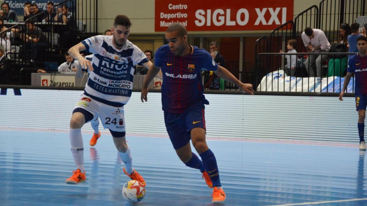 El Barça Lassa golpea primero