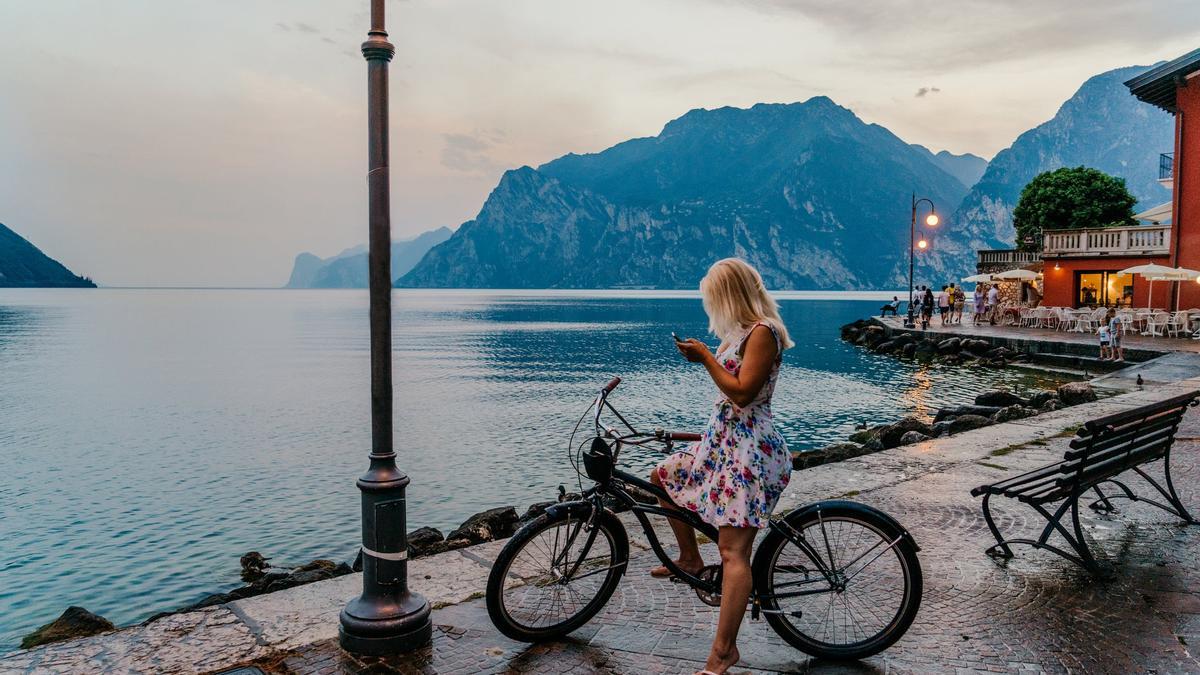 Lago Garda, Italia, Bici