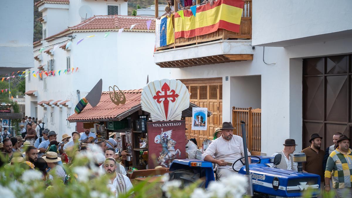 Romería Ofrenda a Santiago Apóstol en Tunte.