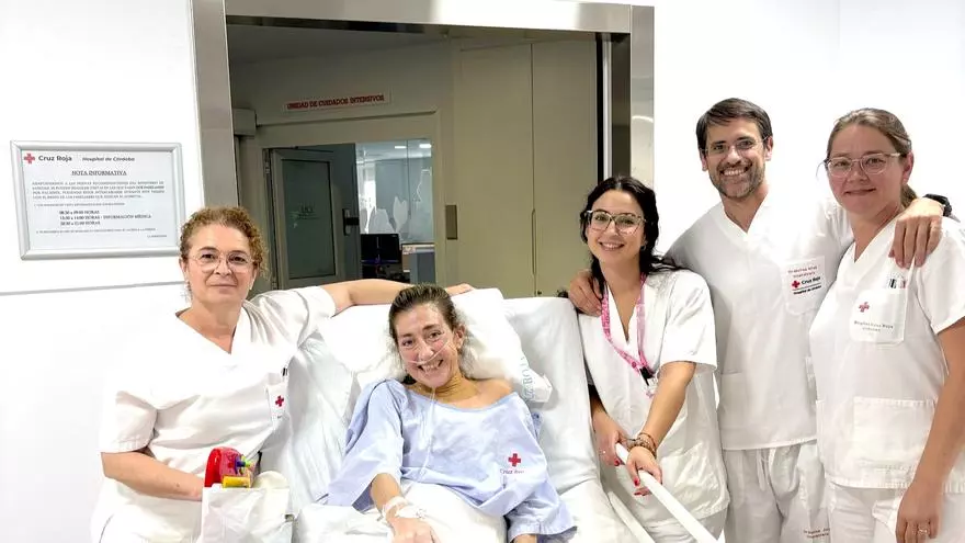 La cordobesa María Jurado, de alta tras 59 días en coma