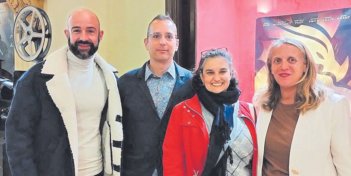 Jaume Fiol, Ernesto Díaz, Diana de la Cuadra y Lucia Escribano.