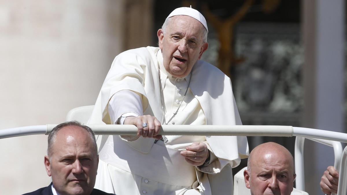 Una imagen del Papa Francisco.