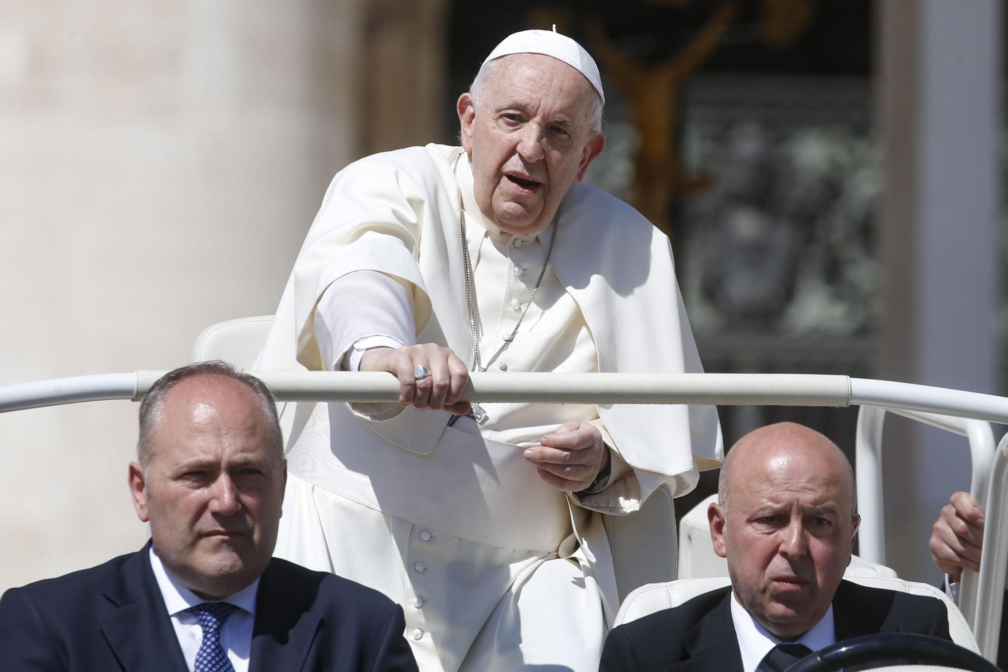 Una imagen del Papa Francisco.