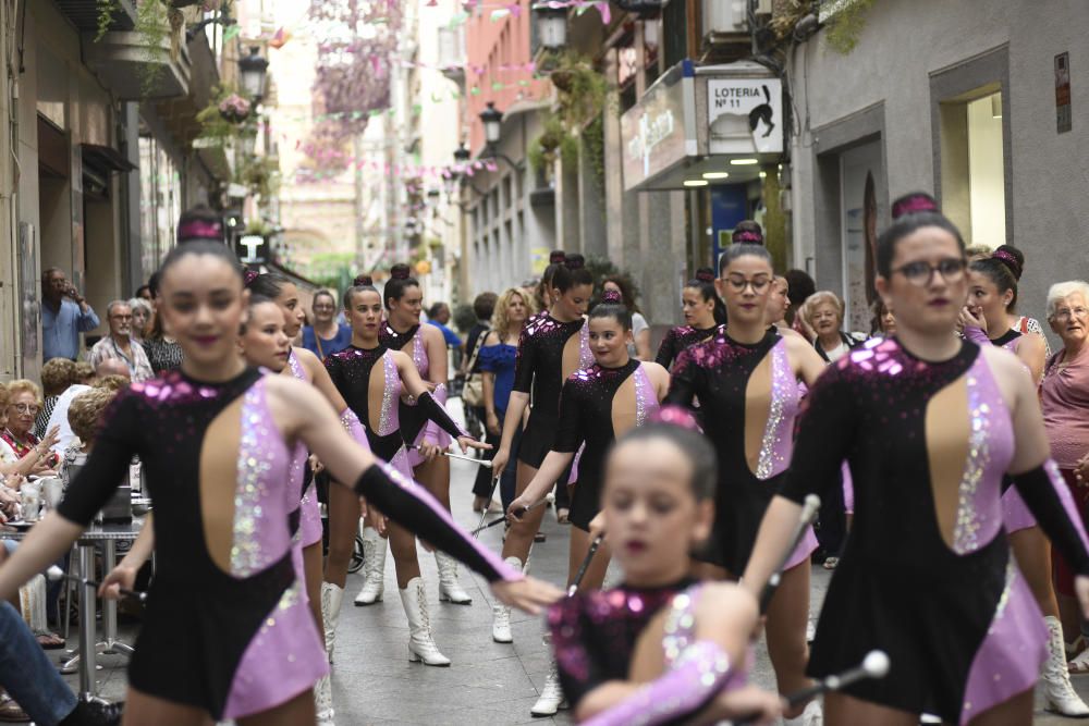 El grupo de majorettes de Monteagudo, en la ''Gran