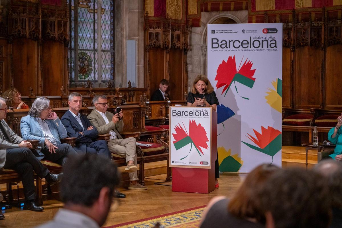 Presentación del programa de Barcelona Ciutat Convidada en el Feria Internacional del Libro de Guadalajara
